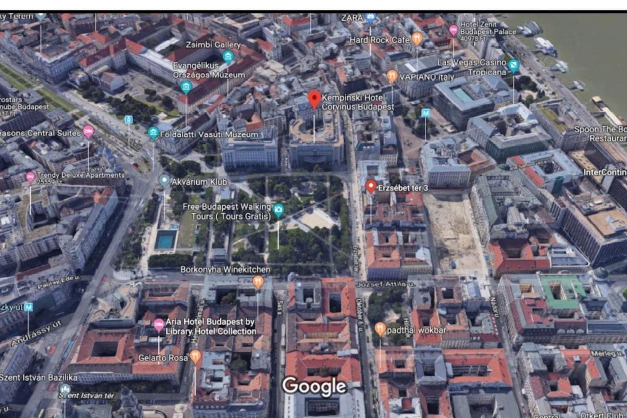 City Corso Apartman Budapest Exteriör bild